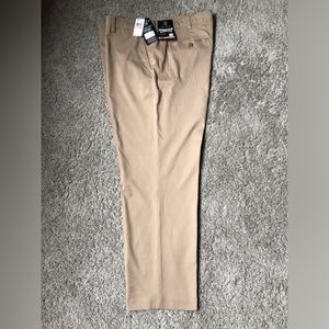 P.G.A. Tour 40X30 stretch chinchilla khaki golf pant
